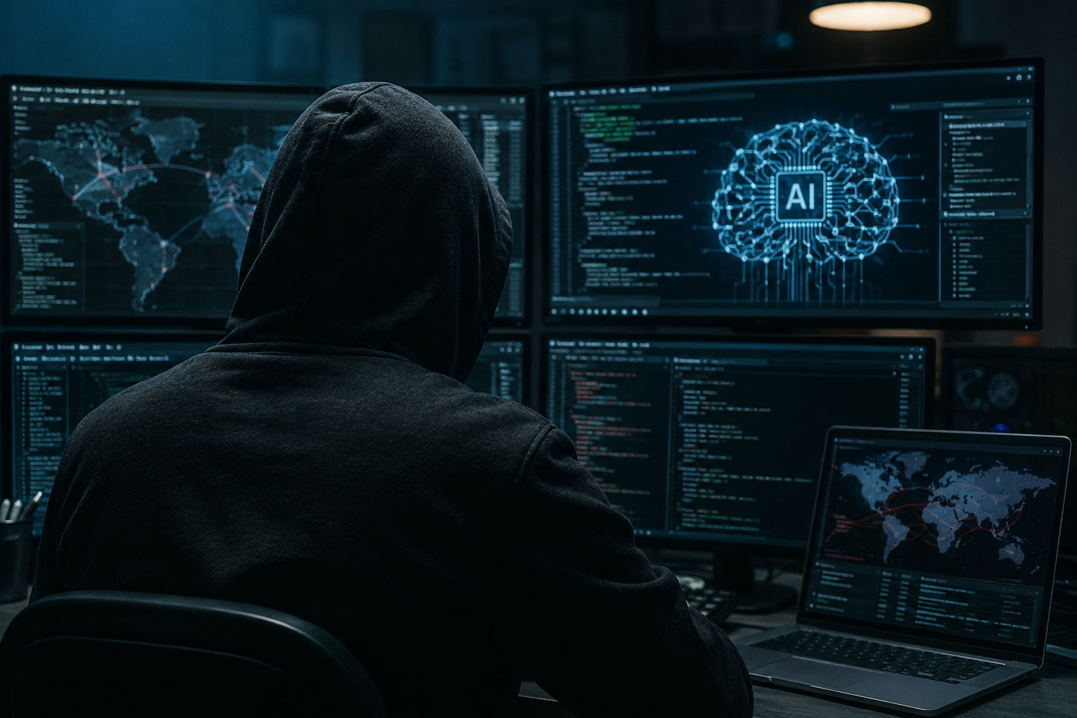 Ciberdelincuentes e IA, tus datos en peligro