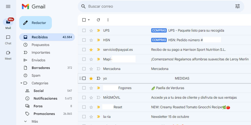 Intento estafa Gmail