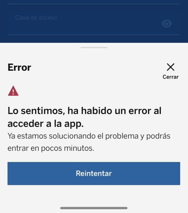 Error BBVA