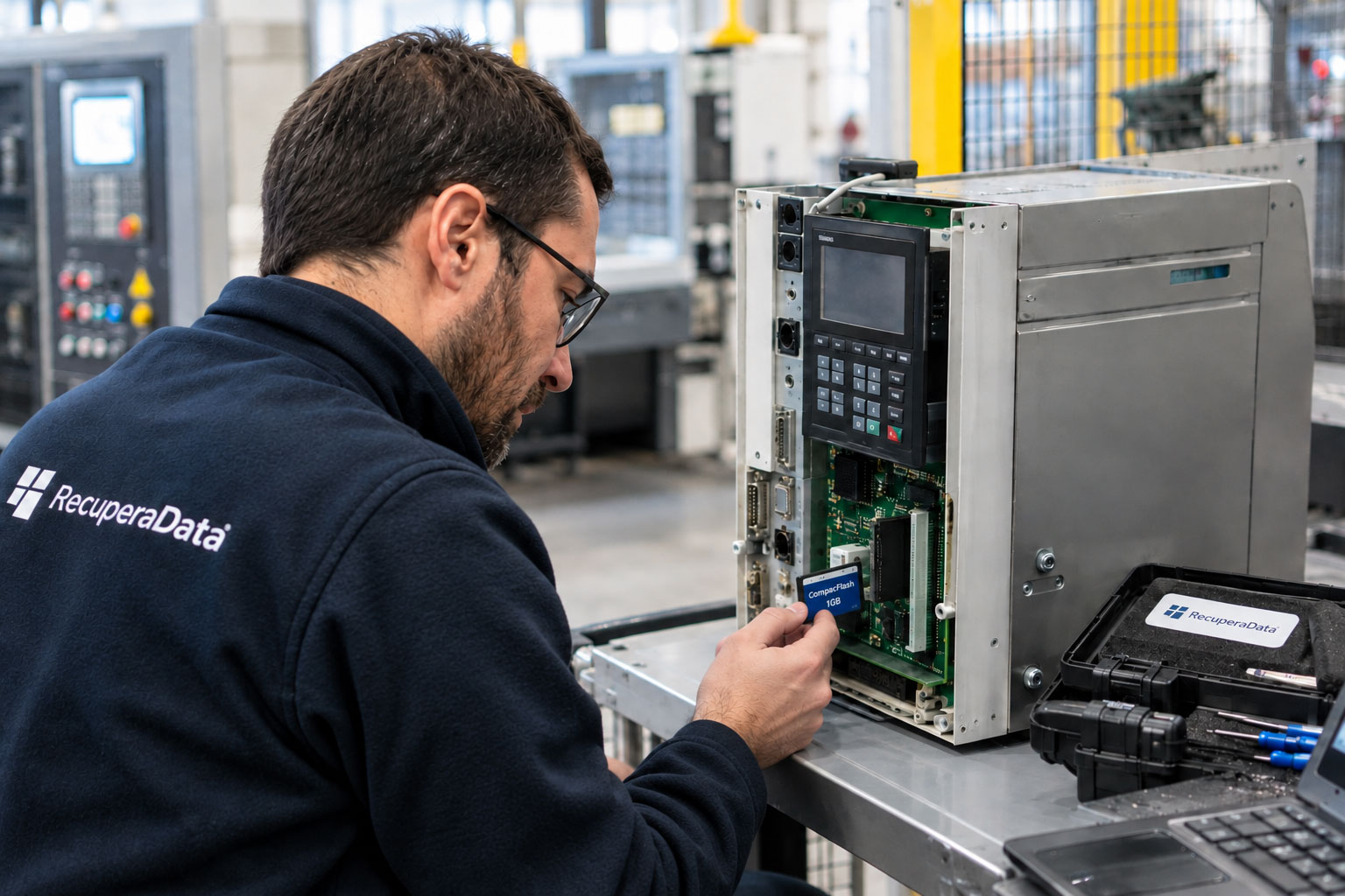 Recuperar Compact Flash Industrial